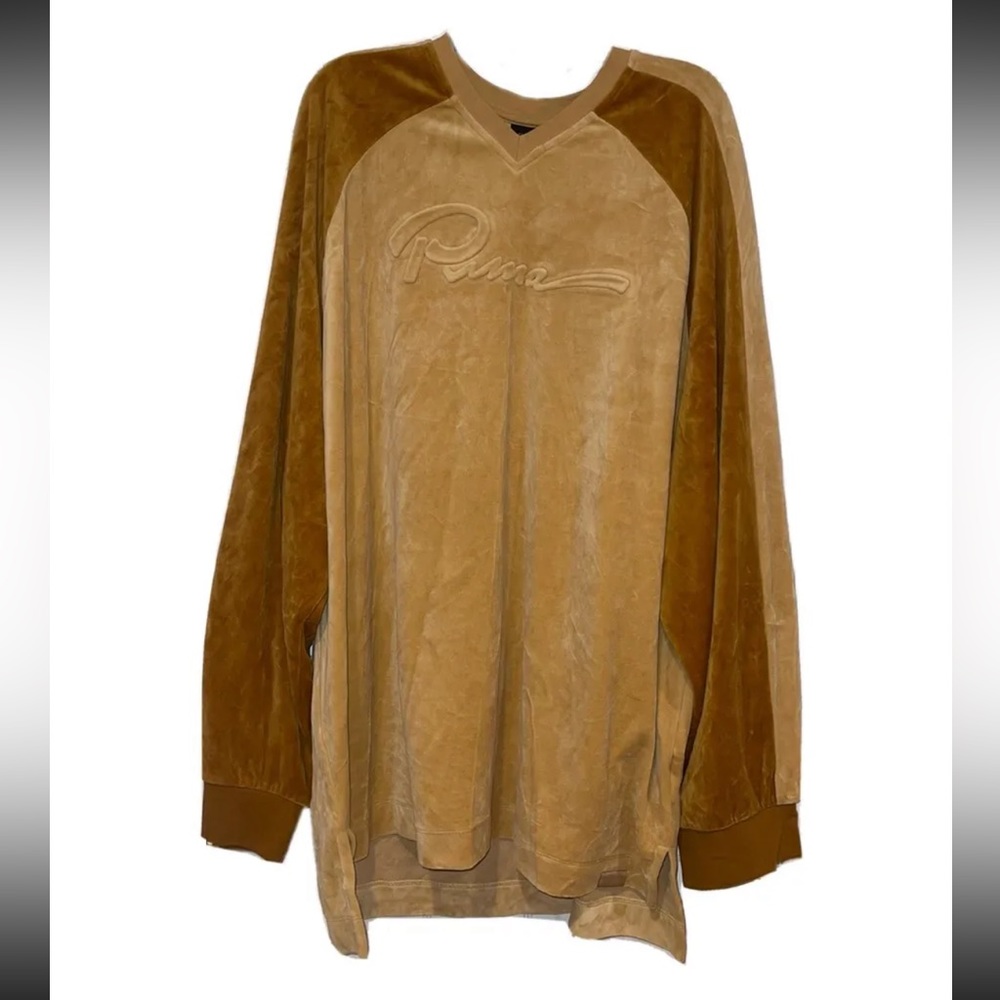 Fenty Puma By Rihanna - Oversized XL Velour Pullover V Neck - NEW WITH T…